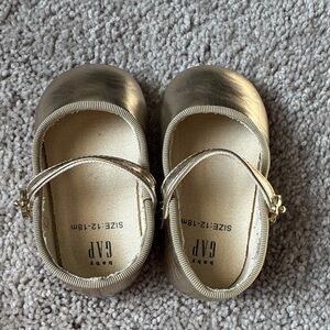 GAP Baby Metallic Gold Flats